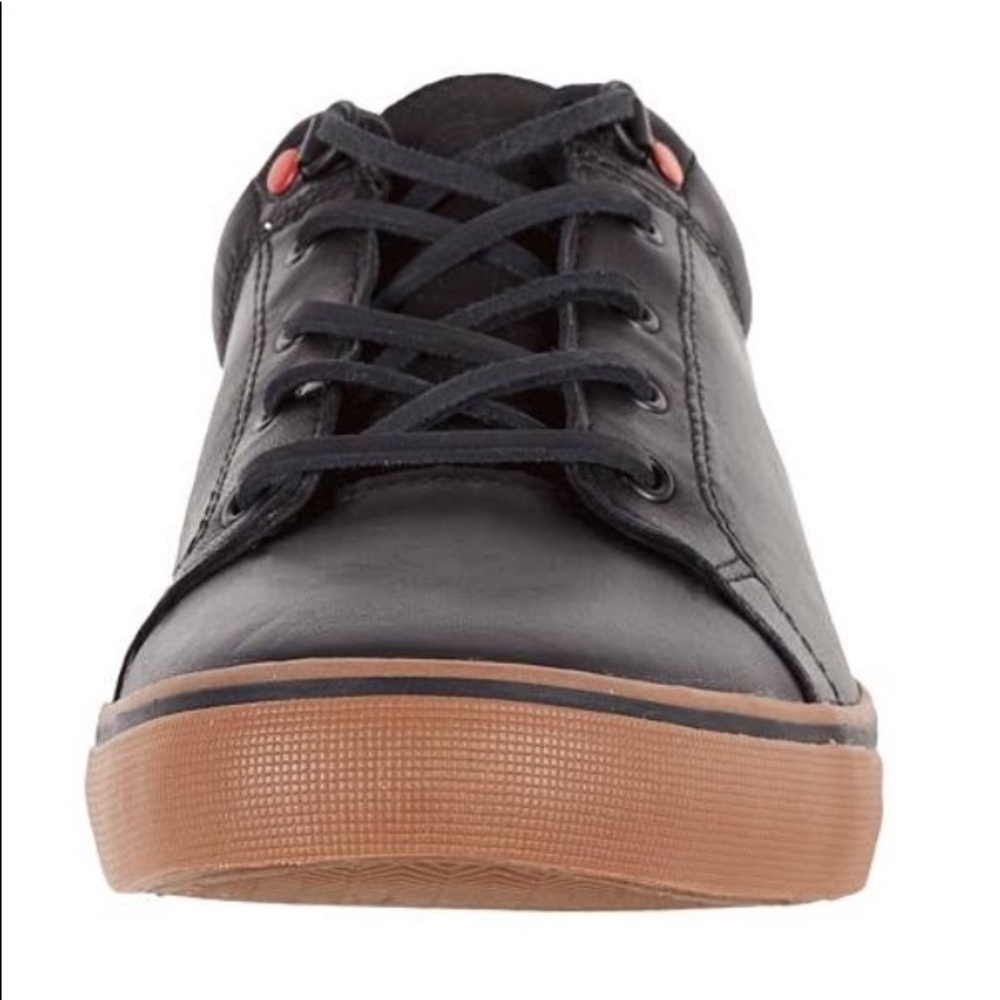 Ugg Brock Luxe Black Fashion Leather Sneaker NWT - Picture 7 of 8